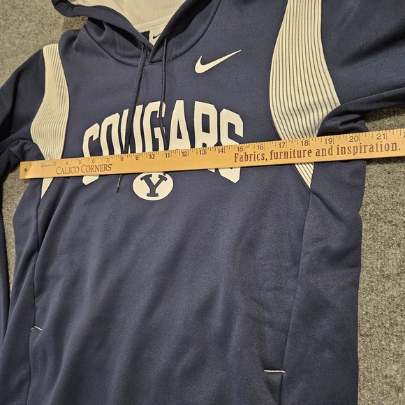 Nike On Field Hoodie BYU Cougars  Collegiate University Therma‎ Fit Size Small - Picture 6 of 8